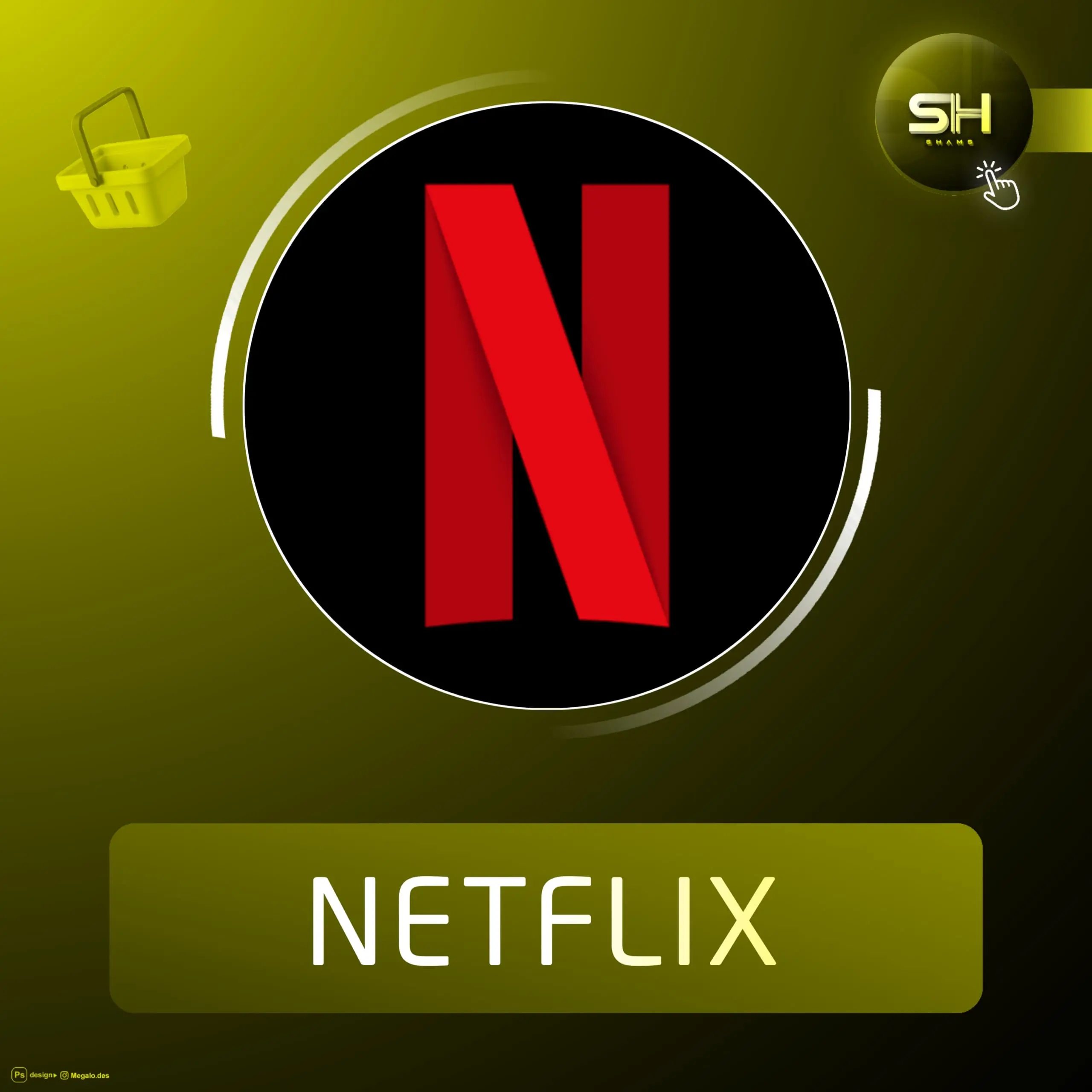 حساب نتفلكس كامل - 3 شهر 4K