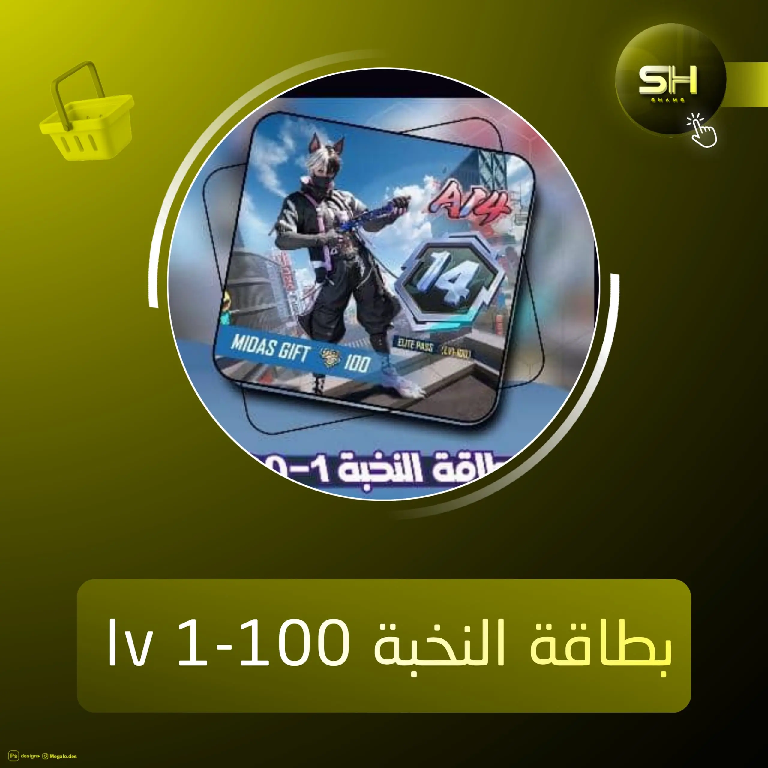 بطاقة النخبة (lv1-100)