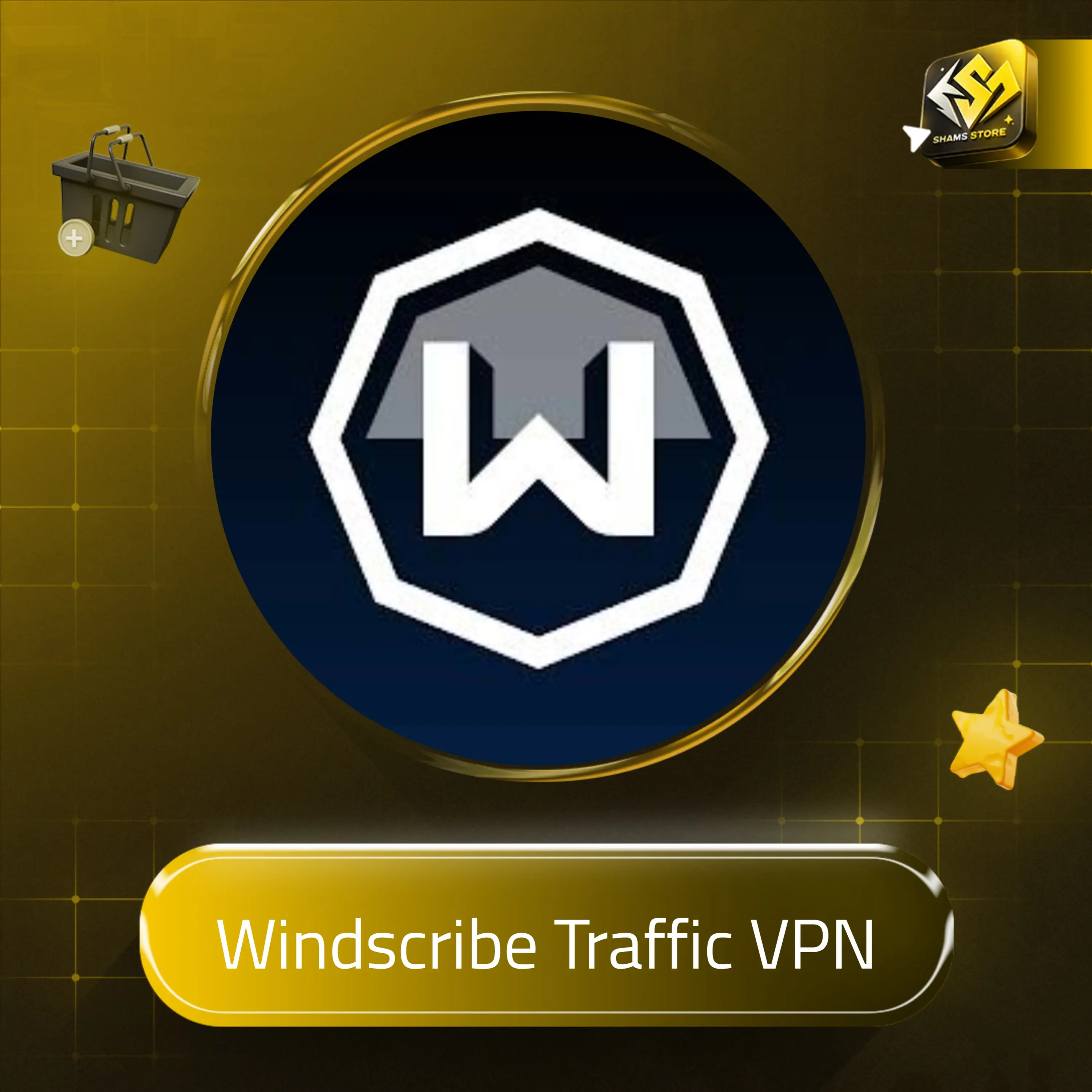 Windscribe Traffic VPN - 12 شهر 
